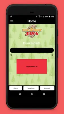 BigFoot Java Rewards android App screenshot 1